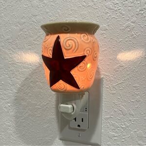Scentsy "Rustic Star" Mini Scentsy Warmer